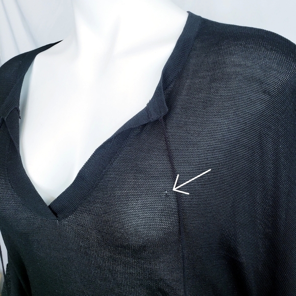 NWT WHBM White House Black Market Butterfly Lace Pullover Sweater - Picture 10 of 10